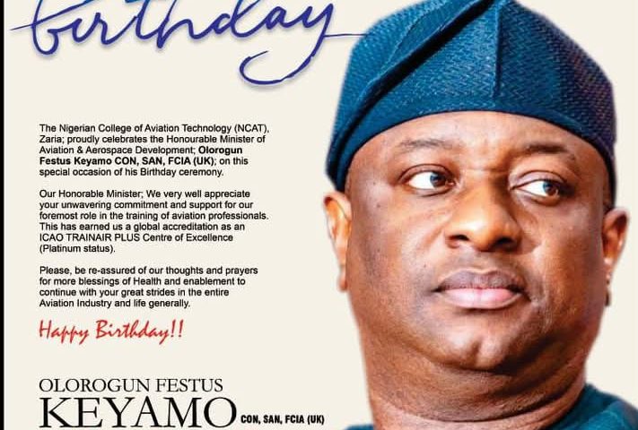 NCAT Rector Hails Keyamo at Birthday, Applauds His Role in Elevating Nigeria’s Aviation Training and Safety