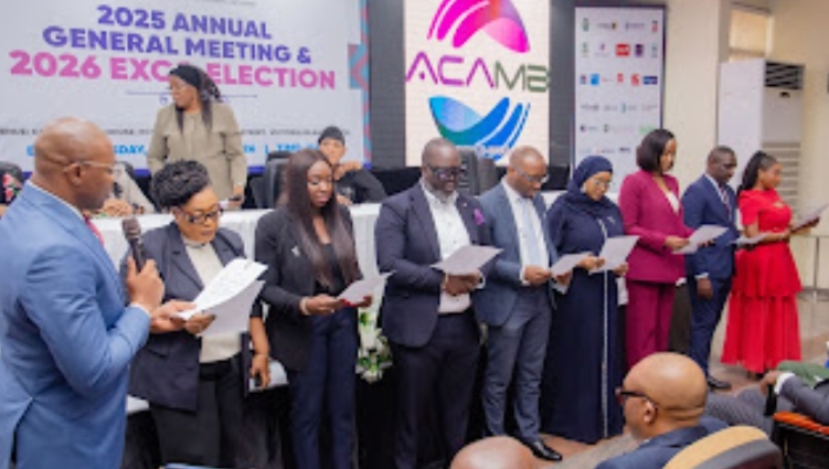 “Babajide Sipe Elected ACAMB President as New Executive Council Takes Charge”