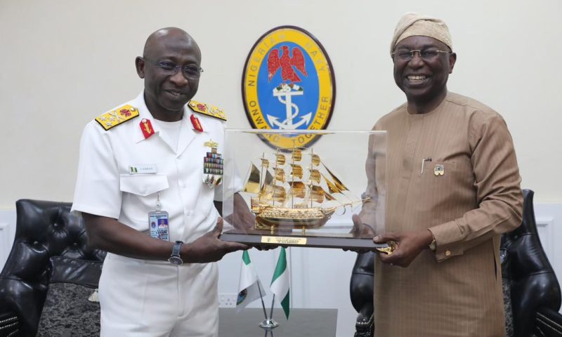 MARITIME SECURITY: NIMASA DG visits CNS 