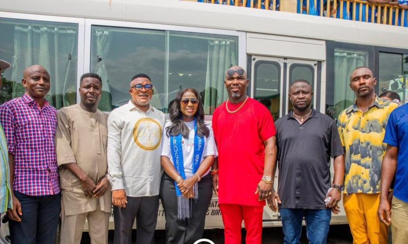 TONLAGHA AT 50: EMT Foundation Donates Coaster Bus to School