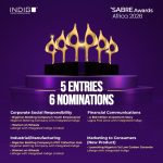 Integrated Indigo Earns Six Nominations at 2026 SABRE Africa PR Awards Sabre Awards