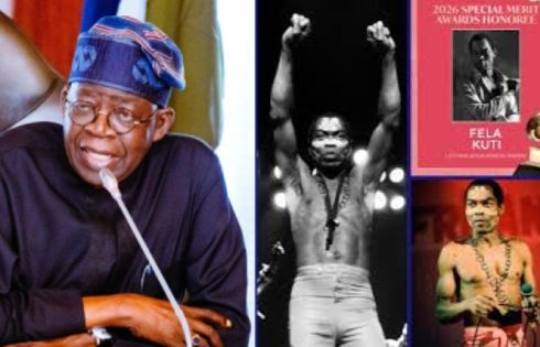 Tinubu Rejoices Over Fela’s Grammy Lifetime Achievement Award