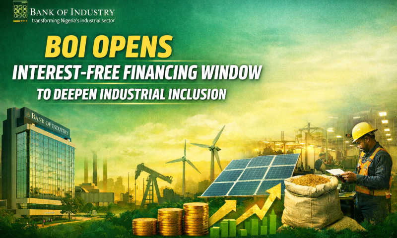 BOI Opens Interest-Free Financing Window to Deepen Industrial Inclusion