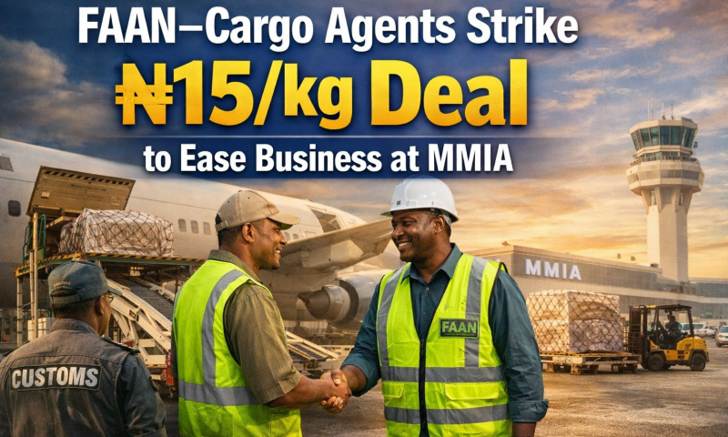 FAAN–Cargo Agents Strike ₦15/kg Deal to Ease Business at MMIA