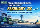 FAAN Sets February 28 for Full Cashless Airport Payments