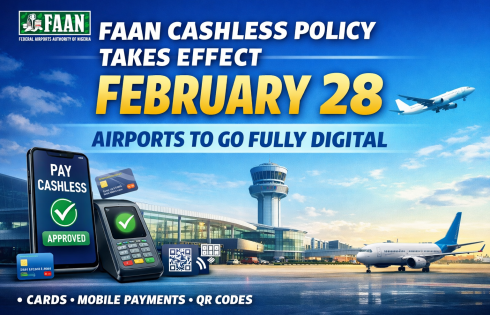 FAAN Cashless Policy Takes Effect February 28, Airports to Go Fully Digital
