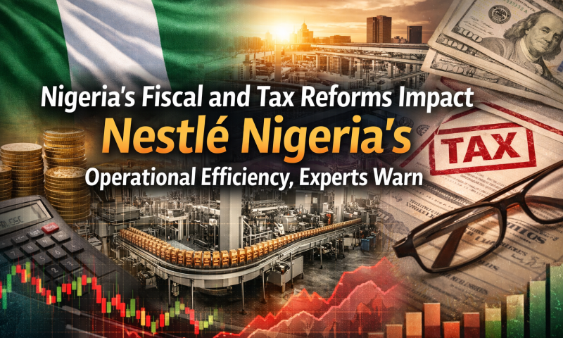 Nigeria’s Fiscal and Tax Reforms Impact Nestlé Nigeria’s Operational Efficiency, Experts Warn