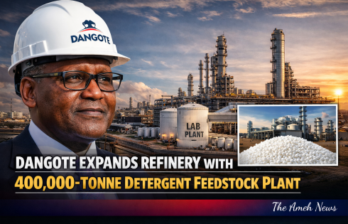 Dangote Expands Refinery with 400,000-Tonne Detergent Feedstock Plant