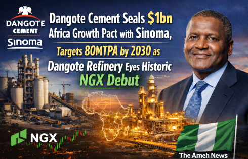 Dangote Cement Seals $1bn Africa Growth Pact with Sinoma, Targets 80MTPA by 2030 as Dangote Refinery Eyes Historic NGX Debut