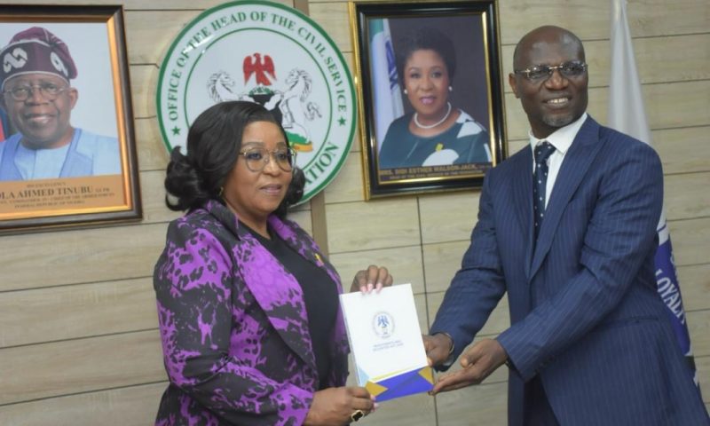 Head of Civil Service Receives ISA 2025 as SEC DG Pays Courtesy Visit in Abuja