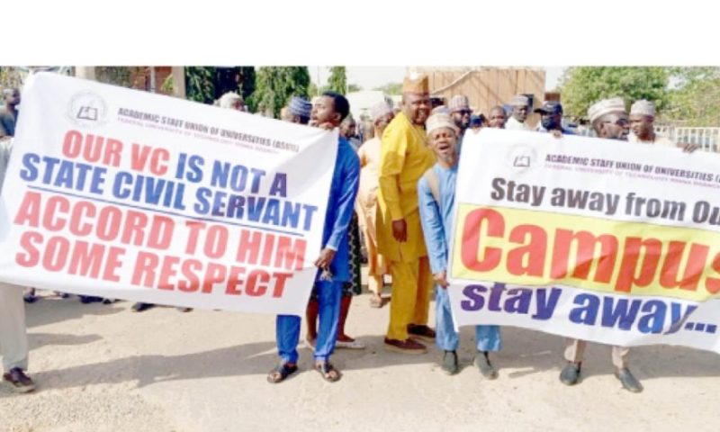 FUTMINNA Bosso Campus: Tension heightens as students, staff oppose Niger Govt takeover