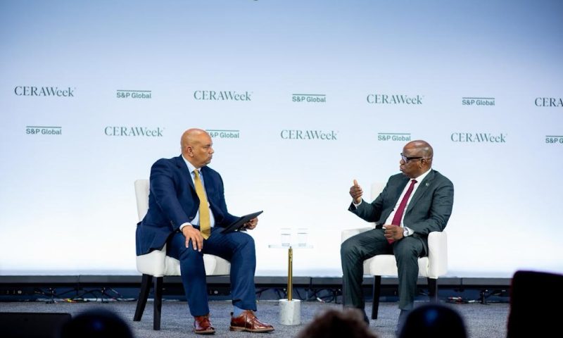 Nigeria Tops Global Energy Investment Map — NNPC’s Ojulari at CERAWeek 2026