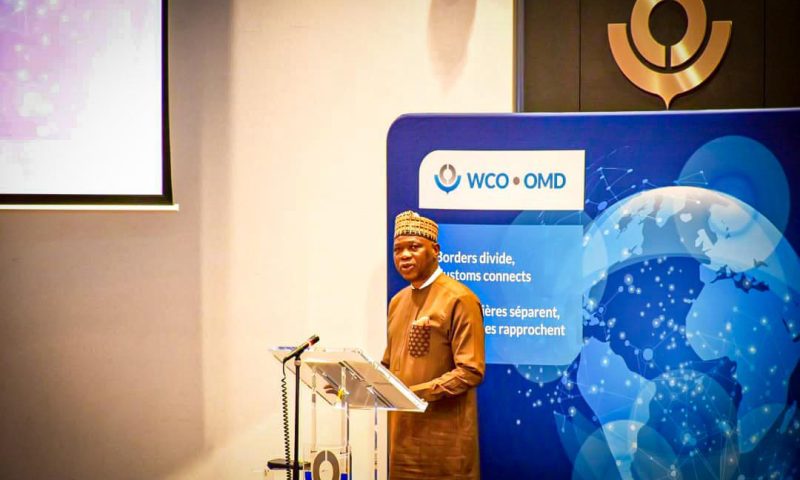 Nigeria’s Customs CGC Adewale Adeniyi breaks new ground at the WCO Enforcement Committee in Brussels,