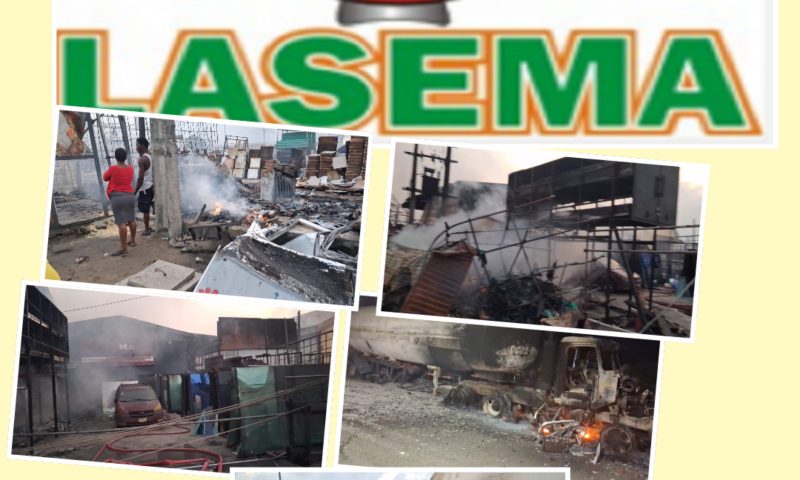 Sangotedo Tanker Blast: 1 Dead, 2 Injured, Shops Destroyed