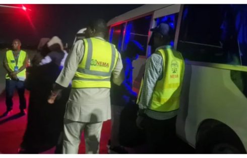 NEMA, IOM receive 145 Nigerian returnees from Libya in Lagos