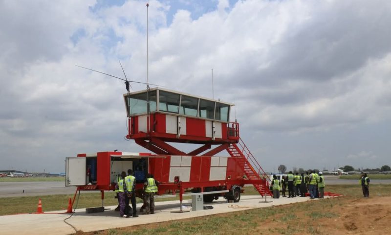 NAMA Rolls Out Mobile Control Tower in Lagos After Fire Disrupts ATC Systems
