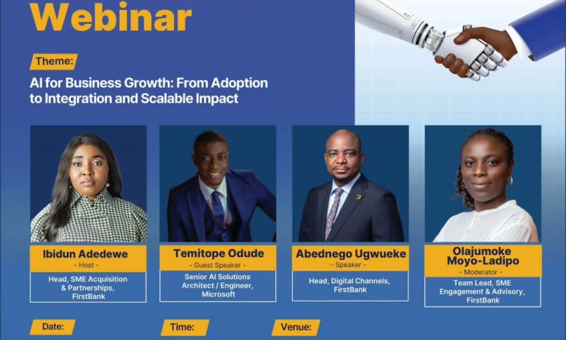 FirstBank Unveils AI-Driven SMEConnect Webinar, Taps Microsoft Expert to Power Business Growth