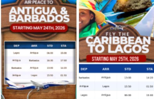 Air Peace Restarts Direct Lagos–Caribbean Flights