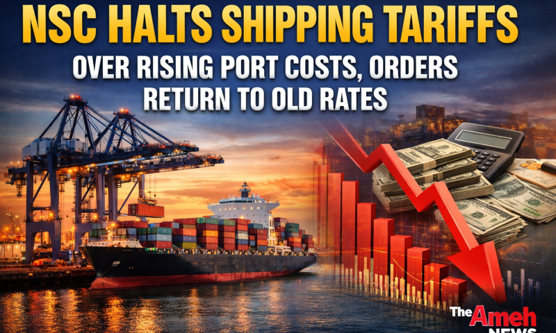 NSC Halts Shipping Tariffs Over Rising Port Costs, Orders Return to Old Rates