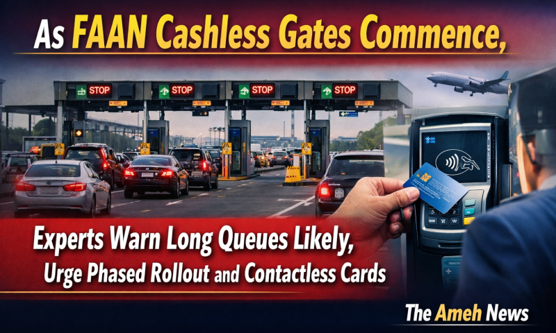 “As FAAN Cashless Gates Commence, Experts Warn Long Queues Likely, Urge Phased Rollout and Contactless Cards”