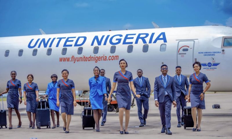 United Nigeria Airlines Crew Member Earns Praise for Exceptional Customer Service