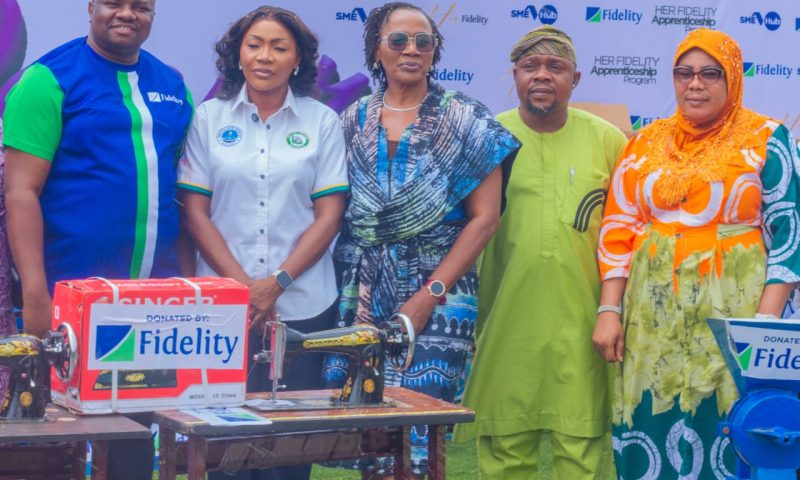 Fidelity Bank Takes “Give Her Power” to Ogun, Equips 100 Women with Vocational Kits