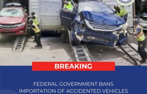 FG Launches VehCAP Rule, Bans Accident-Damaged Vehicle Imports: “No Approval, No Entry”