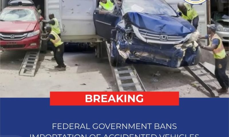 FG Launches VehCAP Rule, Bans Accident-Damaged Vehicle Imports: “No Approval, No Entry”