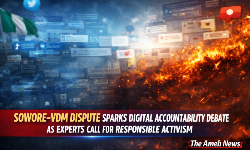 Sowore–VDM Dispute Sparks Digital Accountability Debate as Experts Call for Responsible Activism