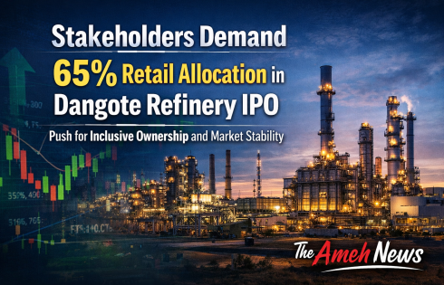 Stakeholders Demand 65% Retail Allocation in Dangote Refinery IPO, Push for Inclusive Ownership and Market Stability