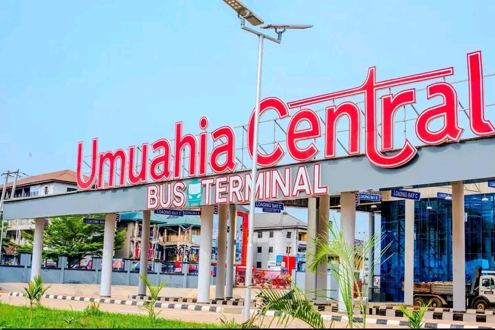 Otti names new Umuahia Bus terminal after Returning Officer who announced his electoral victory