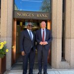 Norwegian Sovereign Wealth Fund Eyes Partnership with Dangote Group on Africa Investments Aliko with Nicolai Tangen