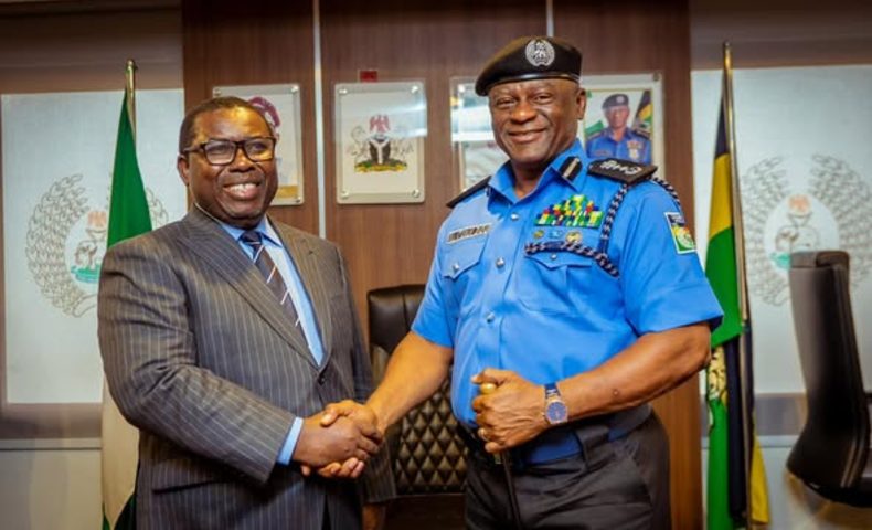 IGP Disu, INEC boss, Amupitan meet, strategize ahead of elections