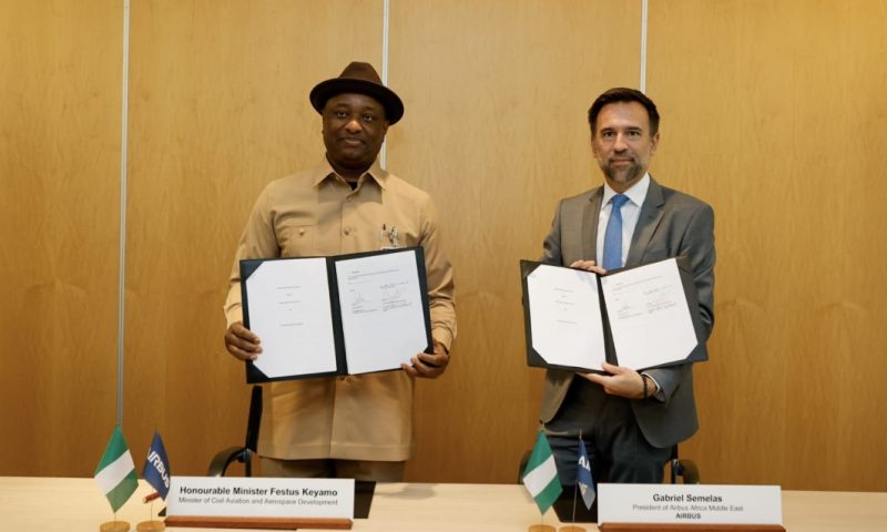 Nigeria Signs Landmark Aviation Partnership with Airbus as Keyamo Leads High-Level Delegation to Toulouse