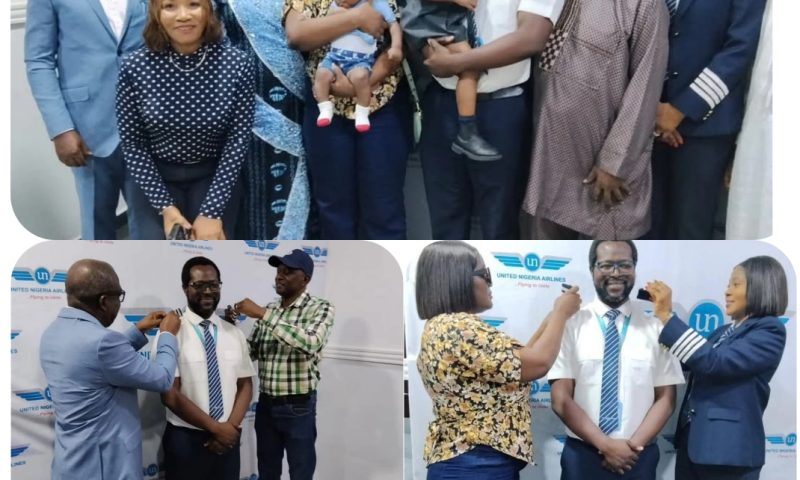 United Nigeria Airlines Promotes Dairo Oluwadamilare to Captain on ERJ-145 Fleet