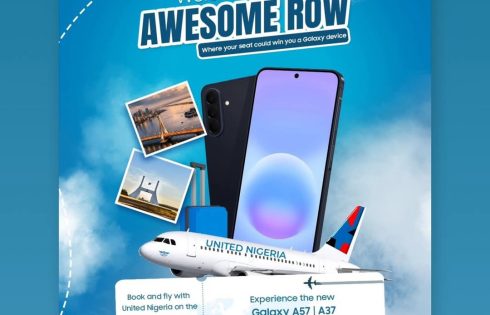 Fly United Nigeria Airlines on May 29, Win Samsung Galaxy Phones Mid-Air
