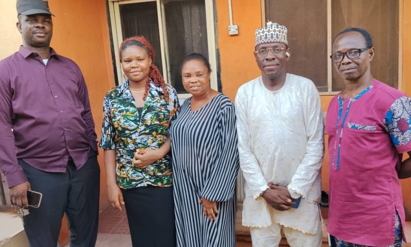 CICAN Delegation Visits Family of Late Comrade Sylvester Enoghase, Pledges Support