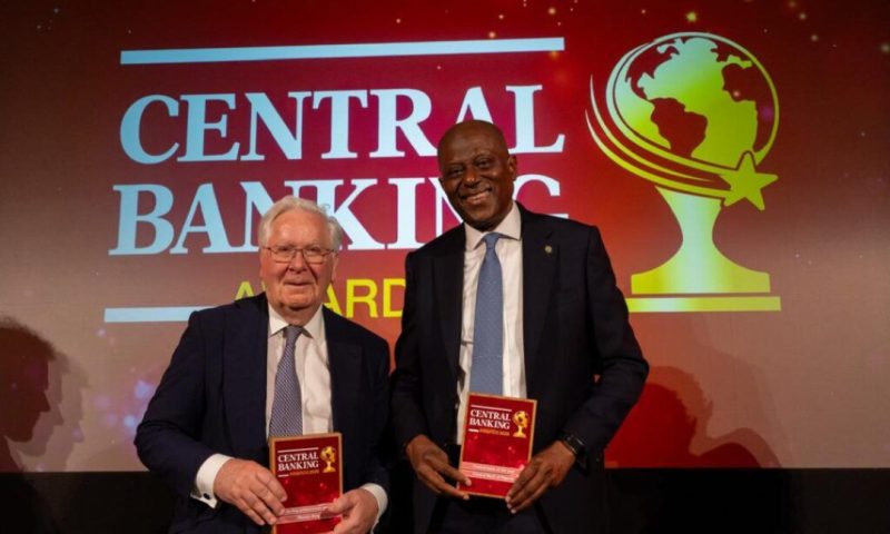 CBN’s Cardoso Clinches Global Honour as Central Bank of the Year in London