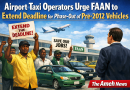 Airport Taxi Operators plead with FAAN for extension of time on implementation of 2012 car models 