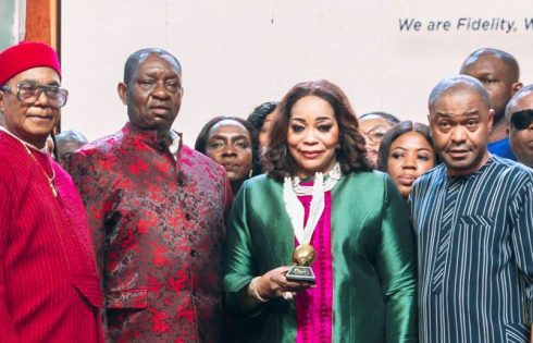 Fidelity Bank Chairman, Amaka Onwughalu, Wins Woman of the Year at 5th AMTY Awards