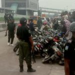 Lagos-Task-Force-impounds-309-motorcycles