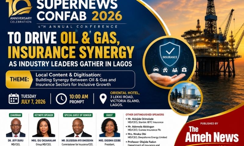 2 Days to SUPERNEWS Confab 2026: Oil & Gas, Insurance Leaders Set to Chart New Growth Path in Lagos