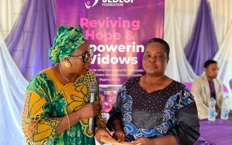 JEDLOF FOUNDATION EMPOWERS WIDOWS, SMALL BUSINESSES WITH GRANTS, FINANCIAL LITERACY