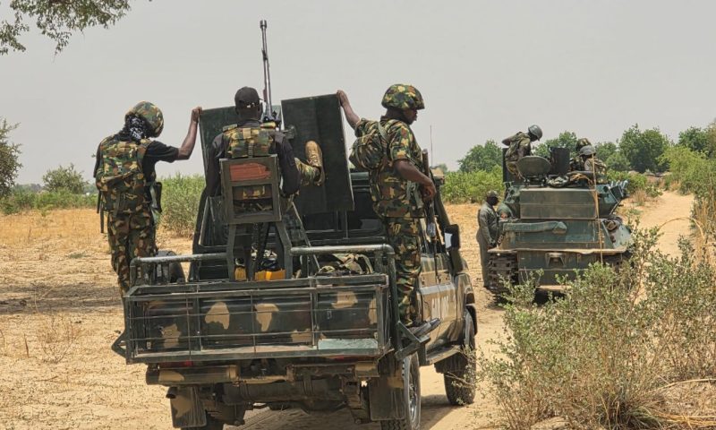 Troops escape unhurt as MRAP hits terrorists’ IED in Borno