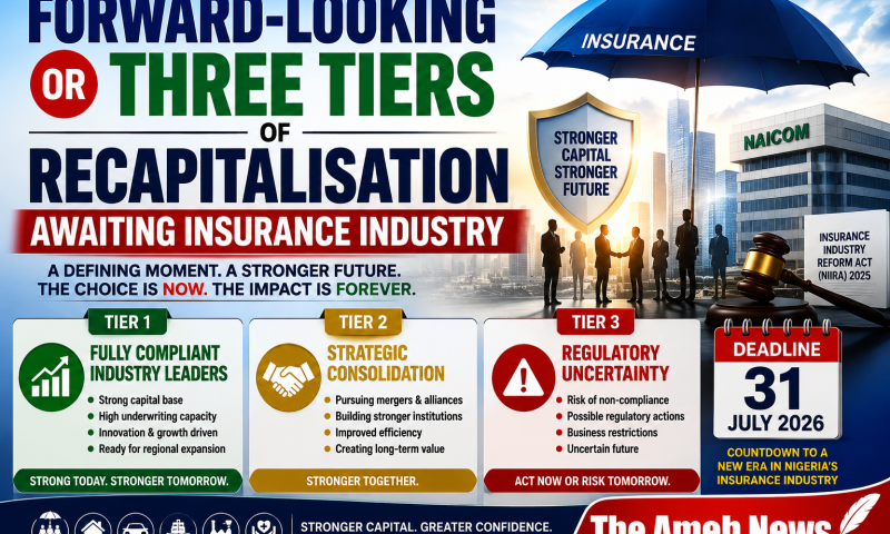 “Forward-Looking or Three Tiers: Nigeria’s Insurance Industry Faces a Defining Recapitalisation Moment”