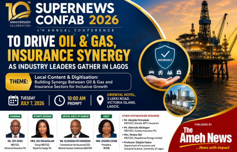 SUPERNEWS Confab 2026 to Drive Oil & Gas, Insurance Synergy as Industry Leaders Gather in Lagos