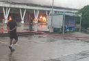 BREAKING: Fire outbreak at popular SPAR shopping outlet in Calabar [VIDEO]